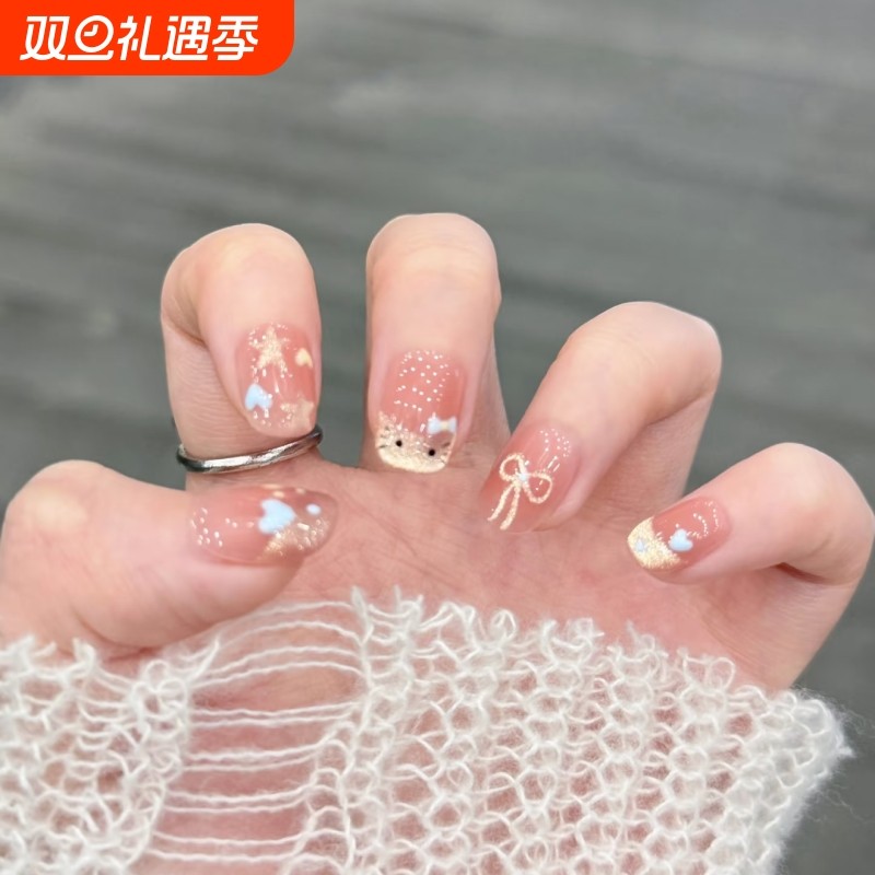 法式猫眼手工美甲|超1000次加购