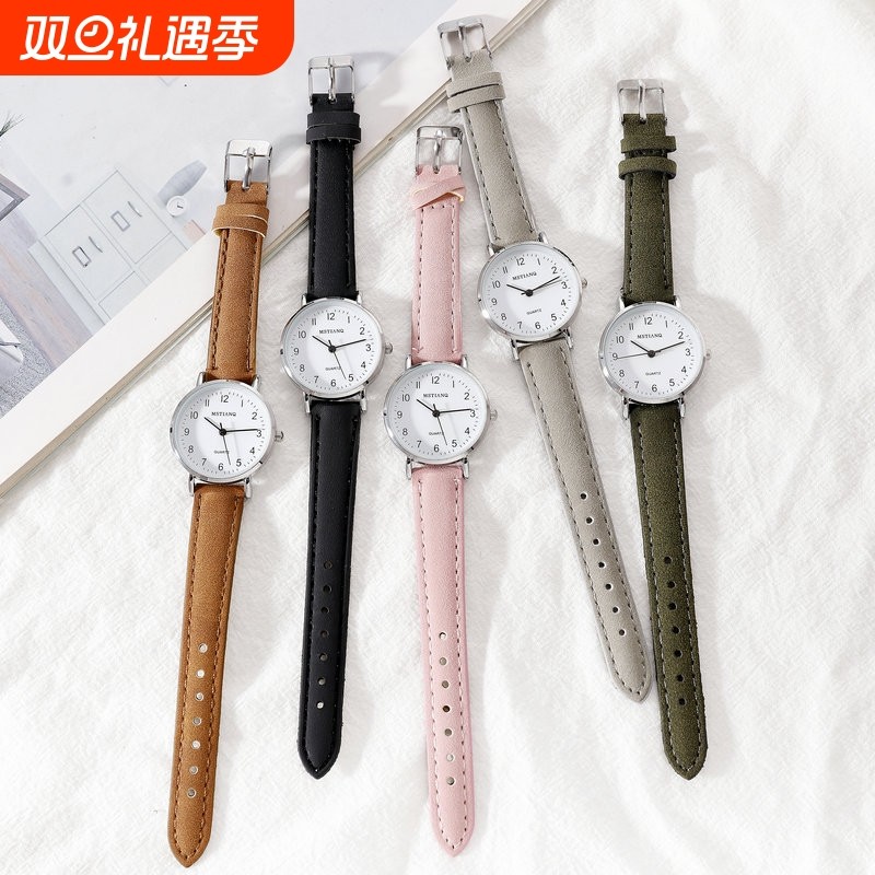 【工厂价】考试专用手表男女初高中学生简约静音潮流高考电子石英