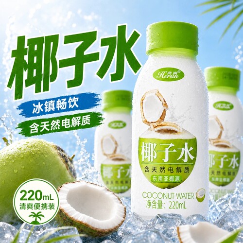 100%椰子水孕妇可喝天然椰子