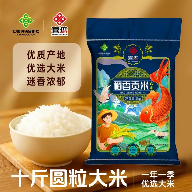 喜供东北大米10斤圆粒米珍珠米2025年新米当季现磨稻香贡米特价