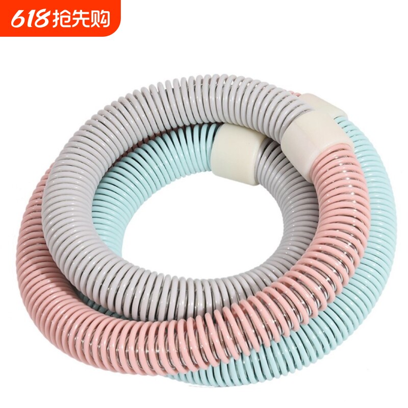 厂家直销弹簧呼啦圈塑料软呼拉圈成人健身收美腹软哗啦圈