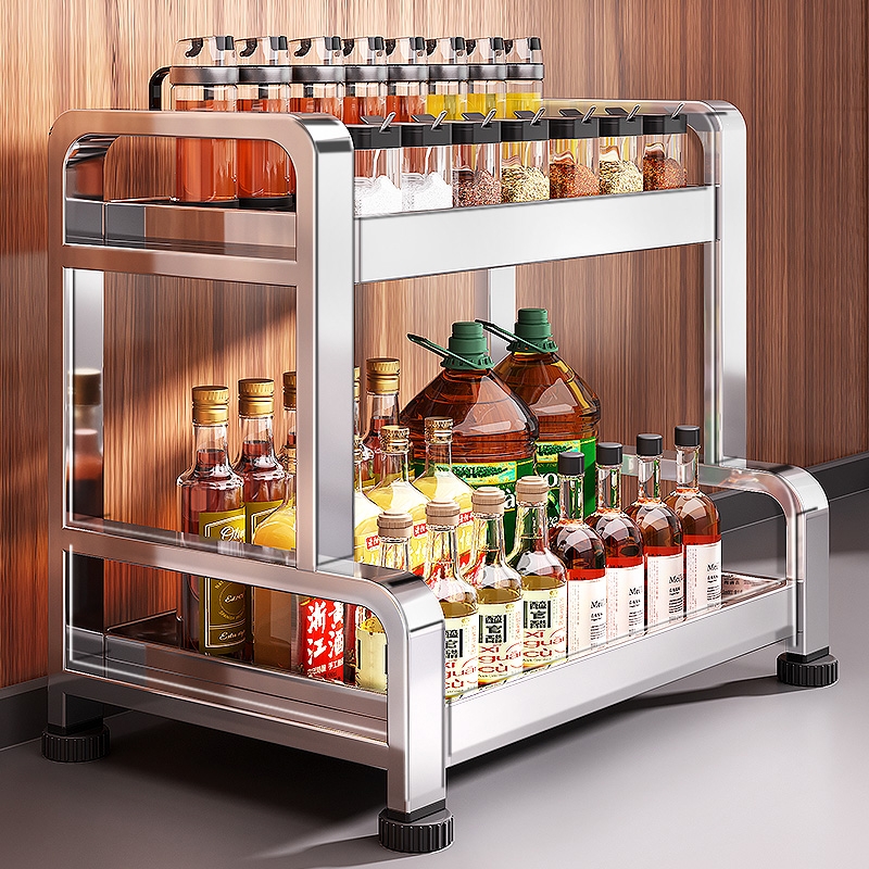 不锈钢调料品置物架|千人加购