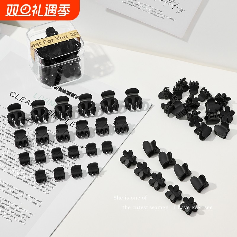 前额公主头小抓夹发卡小号碎发夹子头饰发夹女网红侧边刘海夹卡子