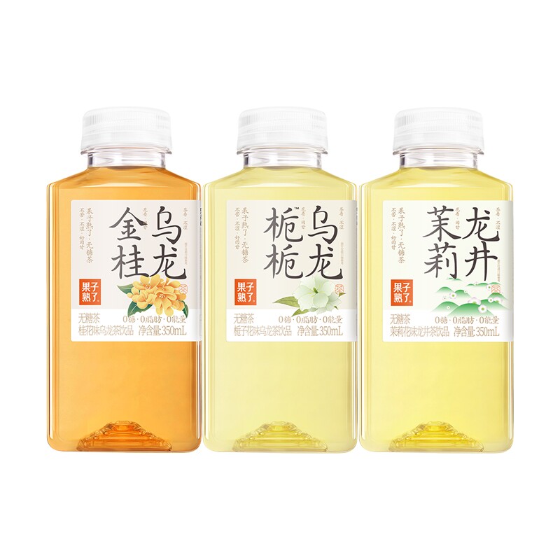 果子熟了无糖茶6瓶|超1000次加购图片