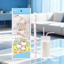 宜洁吸管一次性大耳狗单独包装 水杯儿童宝宝产妇食品级透明可弯曲