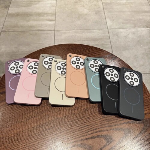 适用OPPOFindx8Pro大孔磁吸柔润PC手机壳超细磁吸圈OPPOFindX8s+磨砂肤感极简时尚FINDx8硬壳款高级感保护套