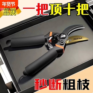 新款粗枝园艺剪树枝专用剪刀修枝剪果树剪花园家用林剪子神器树木
