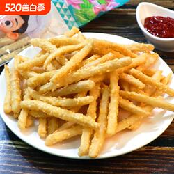 香脆藕条莲藕食品芝麻油炸食品扬州宝应知名小吃荷藕之乡薯条