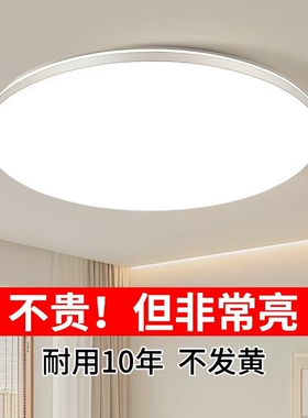 客厅主灯led吸顶灯2026新款护眼卧室房间灯现代简约大气中山灯具