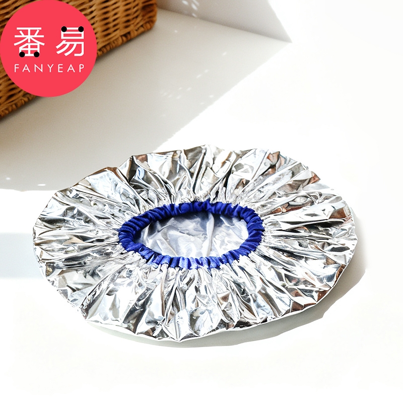 T浴帽/锡纸A1pl0-头发护理浴帽发廊焗油养护发帽美发工具锡纸帽