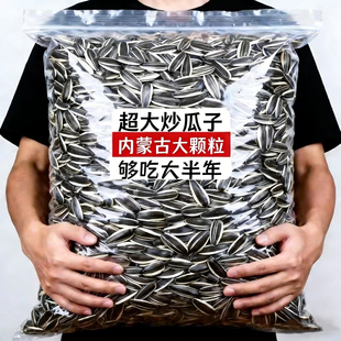 内蒙古原味葵花籽炒熟瓜子炒货年礼零食散装批发大颗粒五香味休闲