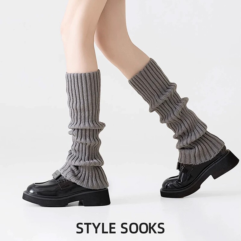 袜套堆堆袜子女2025新款爆款秋冬季腿套加厚保暖小腿长袜配雪地靴