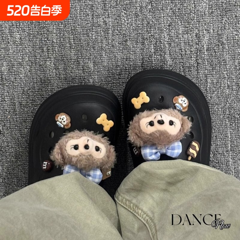 CROCS洞洞鞋配饰雪莉玫鞋花高级diy配件crocs鞋扣卡扣卡