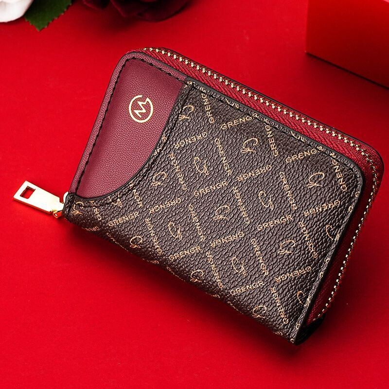 大容量卡包防消磁多卡位证件卡夹驾照小巧女卡套钱包防盗刷零钱包