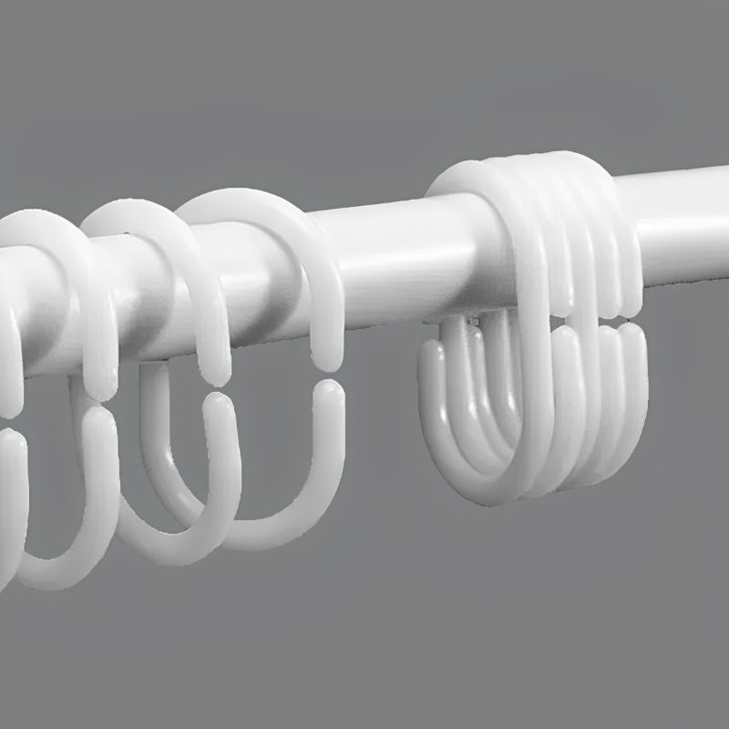 浴帘挂钩塑料圆圈|超3万次加购