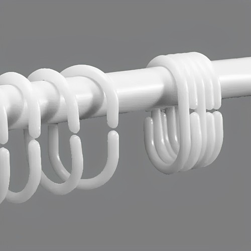 浴帘挂钩塑料圆圈|超3万次加购