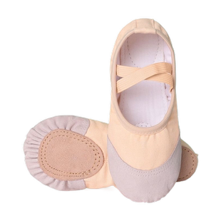 儿童舞蹈鞋女童冬季加绒芭蕾中国舞练功鞋男童专用跳舞鞋2024新款