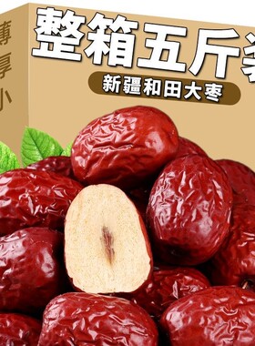 新疆特产和田大枣5斤装