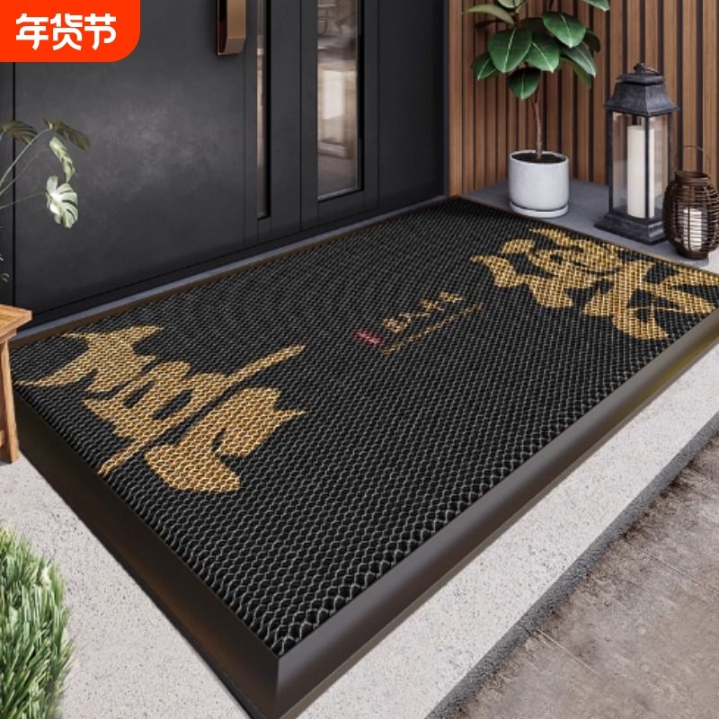 高端入户门地垫家用大门口弹力门垫防滑脚垫室外进门地毯门外垫子,居家布艺,入户地垫,淘宝优惠券,粉丝福利购,淘宝优惠卷