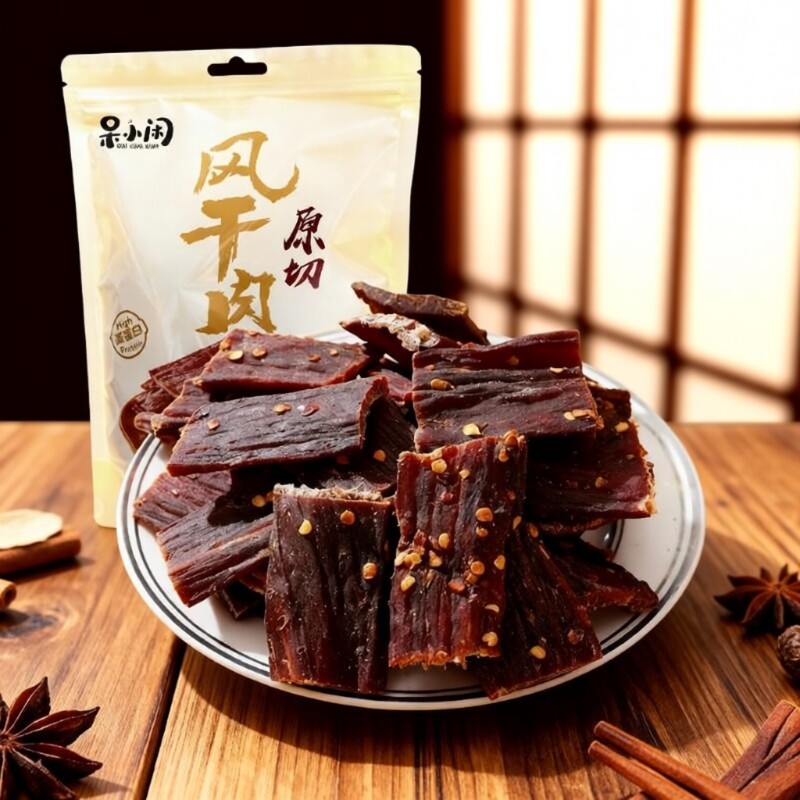 风干猪肉干肉脯手撕猪肉条爆款麻辣小零食解馋休闲食品原味原切