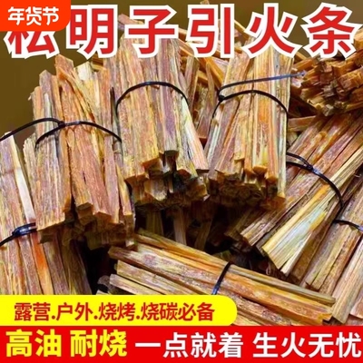 松明引火条引燃条生火工具