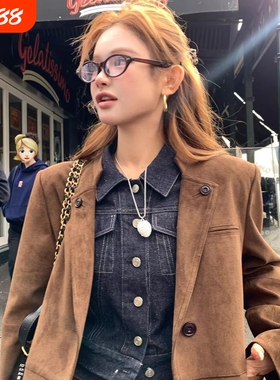 90s美式复古甜心红色草莓项链镶嵌锆石锁骨链项链百搭