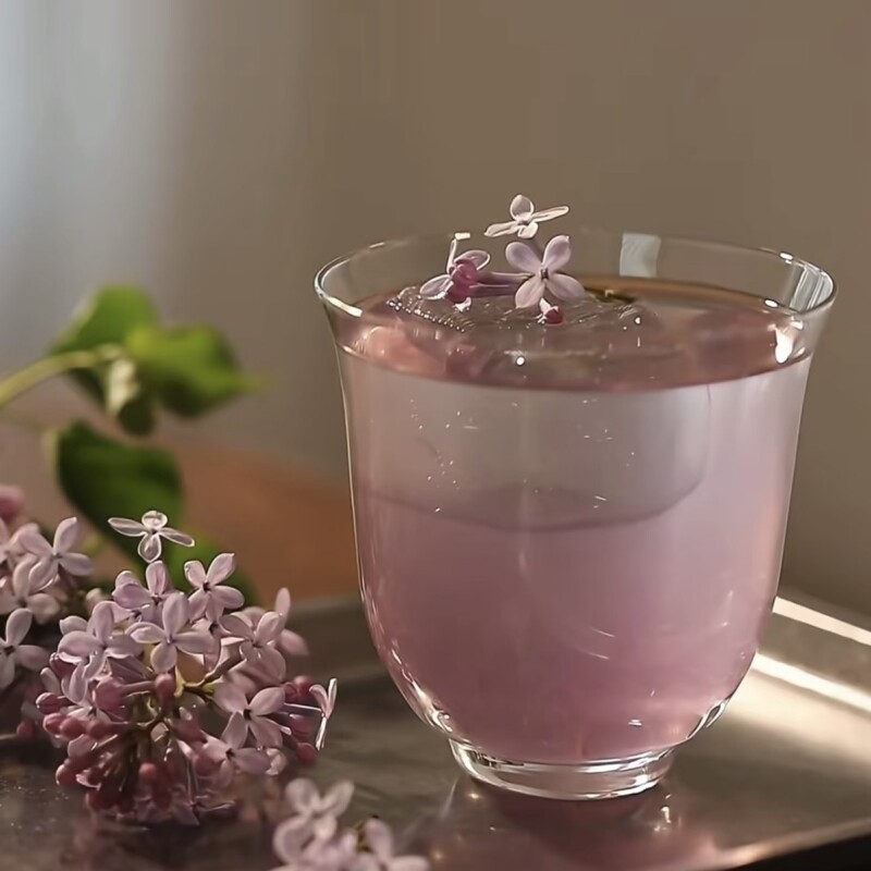 玻璃杯功夫茶系列国风冷萃鸡尾酒冰球杯古典冷饮果汁苏打气泡水杯