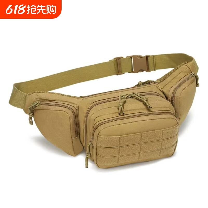 户外登山休闲腰包跑步运动多功能包骑行包多功能工具单肩战术腰包