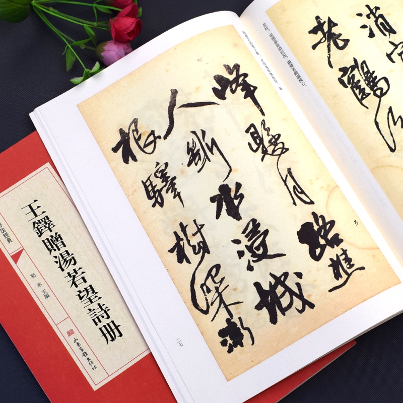 王铎赠汤若望诗册经典书法