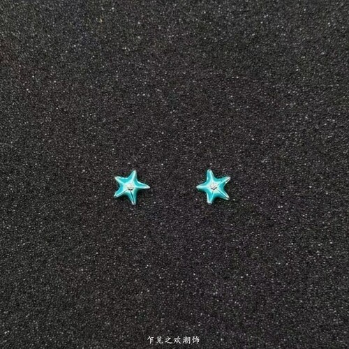Vanessae-Vintage 古着丨Abyssal Starfish 中古海星耳饰