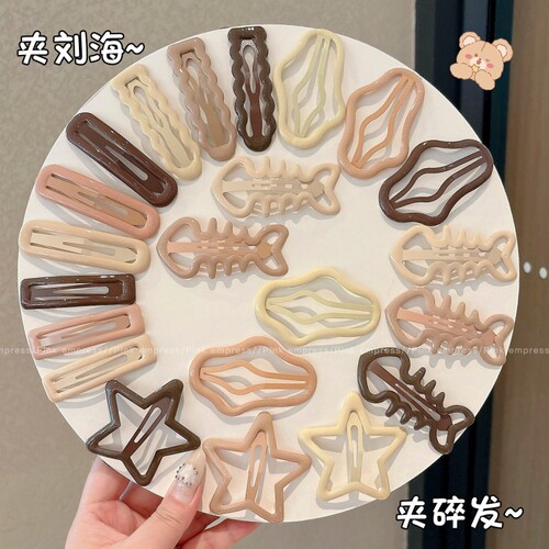 高级感发夹女后脑勺精致百搭