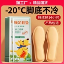 自发热鞋 垫女暖脚贴自加热冬可行走男暖足贴暖脚底热垫脚冷皮鞋