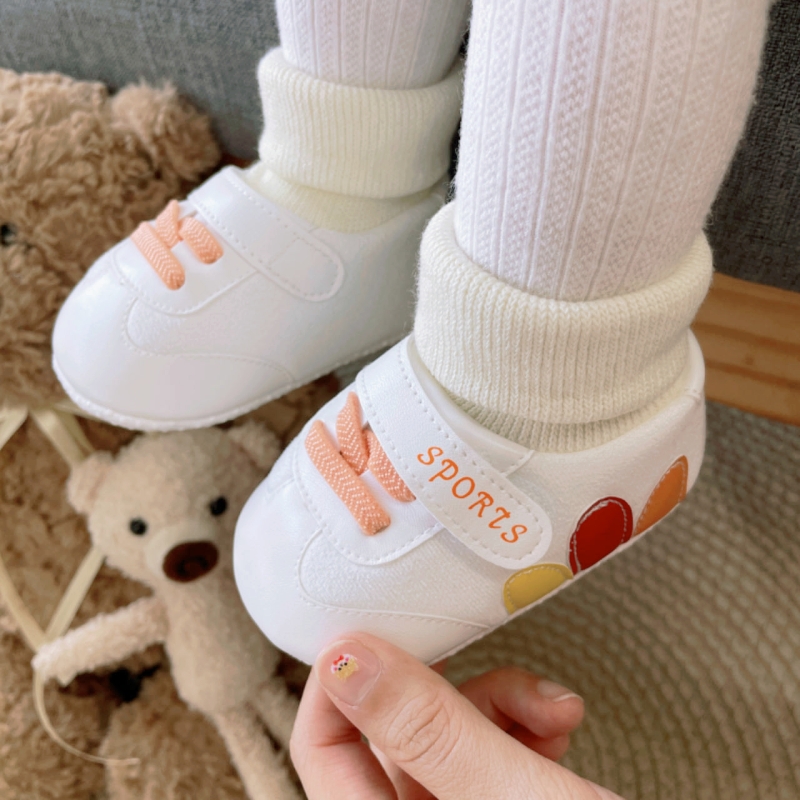 婴儿鞋袜秋冬季6-12个月软底步前鞋9男女宝宝软底鞋子0-1岁不掉鞋