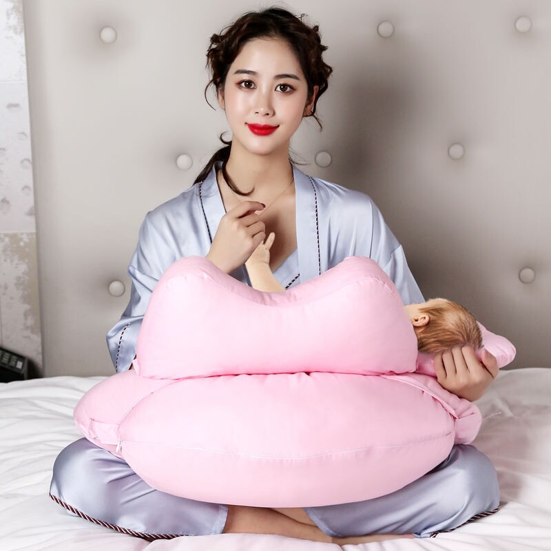 坐月子沙发椅哺乳枕头喂奶枕护腰枕护腰垫躺喂横抱婴儿懒人抱娃枕