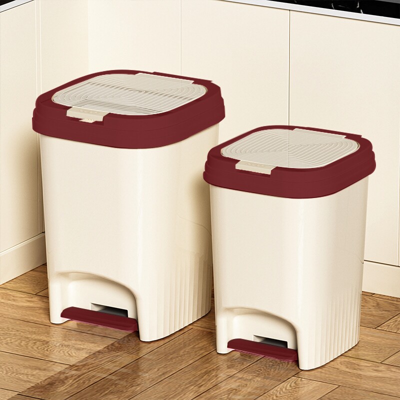 垃圾桶大号家用客厅轻奢高档厨房卫生间脚踩脚踏高颜值带盖室内