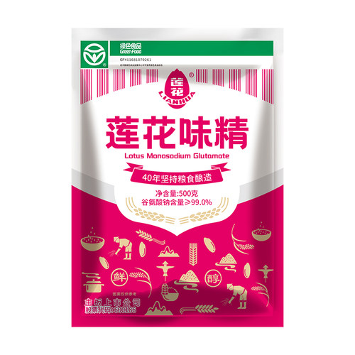 莲花味精500g袋家用炒菜调味品