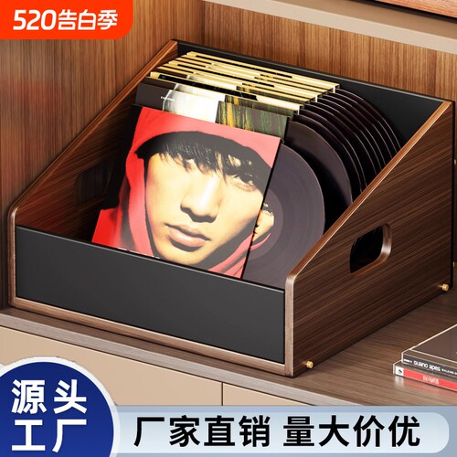 开放式大容量音乐光盘储物神器