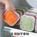 保鲜冰箱盒子收纳食品盒保鲜盒蔬菜置物盒可微波加热冷冻食品级