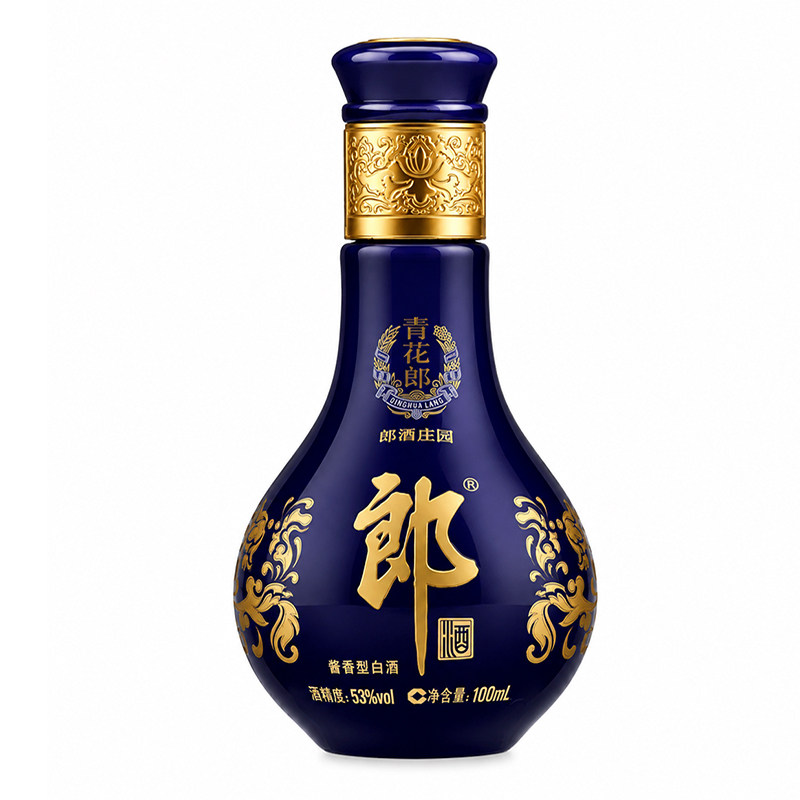 郎牌53度青花郎生肖小酒100ml随机酱香型白酒泸州高粱庄园图片