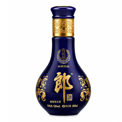 郎牌53度青花郎生肖小酒100ml随机酱香型白酒泸州高粱庄园