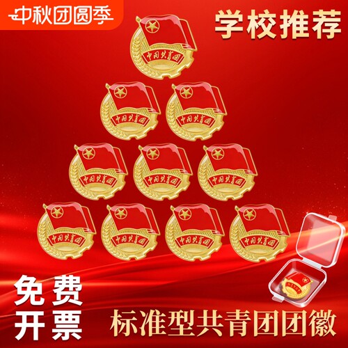 团徽2026新款2cm标准款别针款
