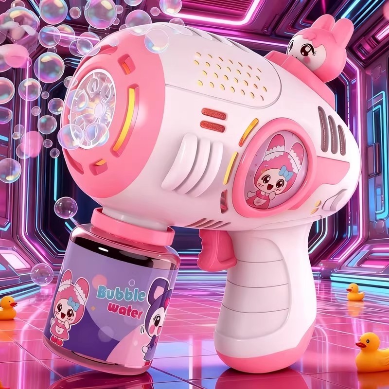 2025新款吹泡泡机泡泡枪玩具儿童手持全自动电动男孩网红爆款充电