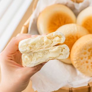 全麦豆乳餐包夹心面包早餐营养饱腹零食整箱代餐奶香 麦尔康