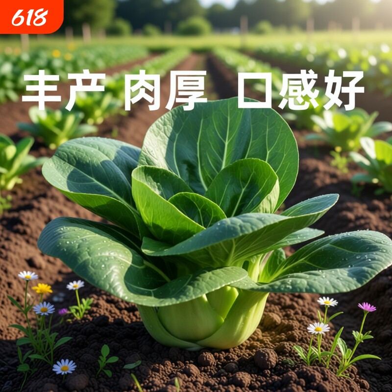 矮脚苏州籽四季小白菜种子黑青菜籽上海青菜大全种植空心菜鸡毛菜