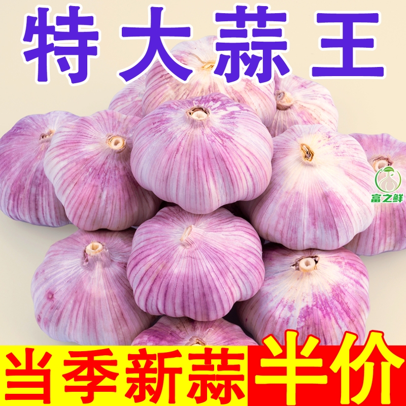 【特价】正宗金乡紫皮干大蒜头