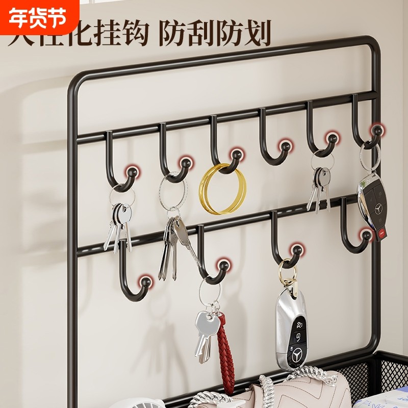 钥匙收纳盒入户门口玄关多功能储物盒鞋柜上方置物架桌面收纳架子,收纳整理,钥匙收纳盒,淘宝优惠券,粉丝福利购,淘宝优惠卷