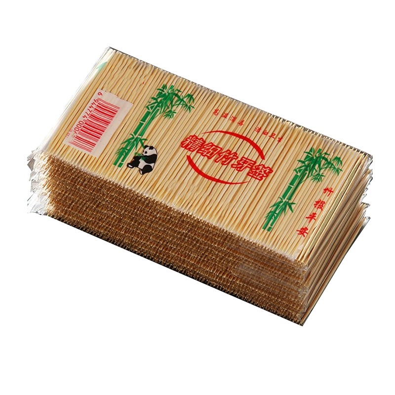 1100支一次性双头牙签竹制牙签棒家用便携餐厅饭店散装牙签,家庭/个人清洁工具,牙签,淘宝优惠券,粉丝福利购,淘宝优惠卷