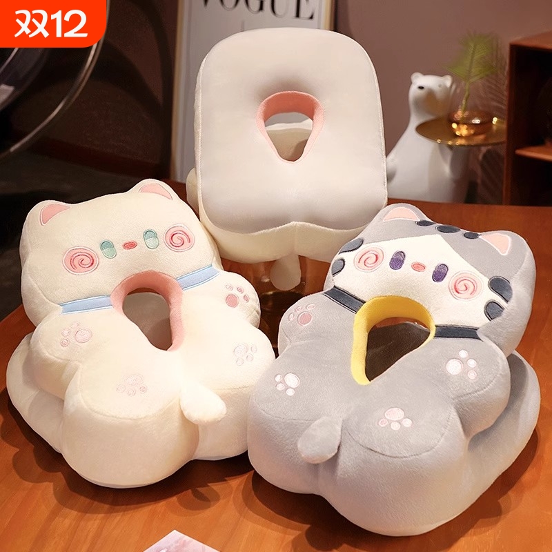 【800人加购】双面趴睡午睡枕