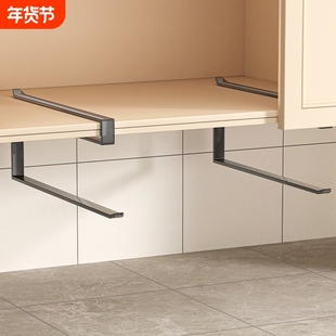 浴室柜下脸盆收纳架免打孔整理架卫生间洗脸盆挂架洗漱台架子隔板