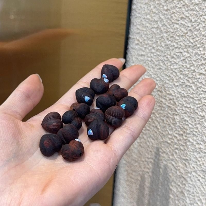 降真香拉丝屁桃diy配件编织材料手绳项链文玩佛珠挂件手串配饰品